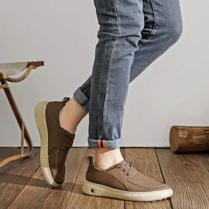 ⚡50% отстъпка – само за ограничено време! 👞Ръчна изработка в Италия от естествена кожа ✅ Подкрепа за свода – облекчаване на болката ✅ Омекотяване с абсорбиране на сътресенията, ергономичен дизайн, подходящи за продължително ходене.