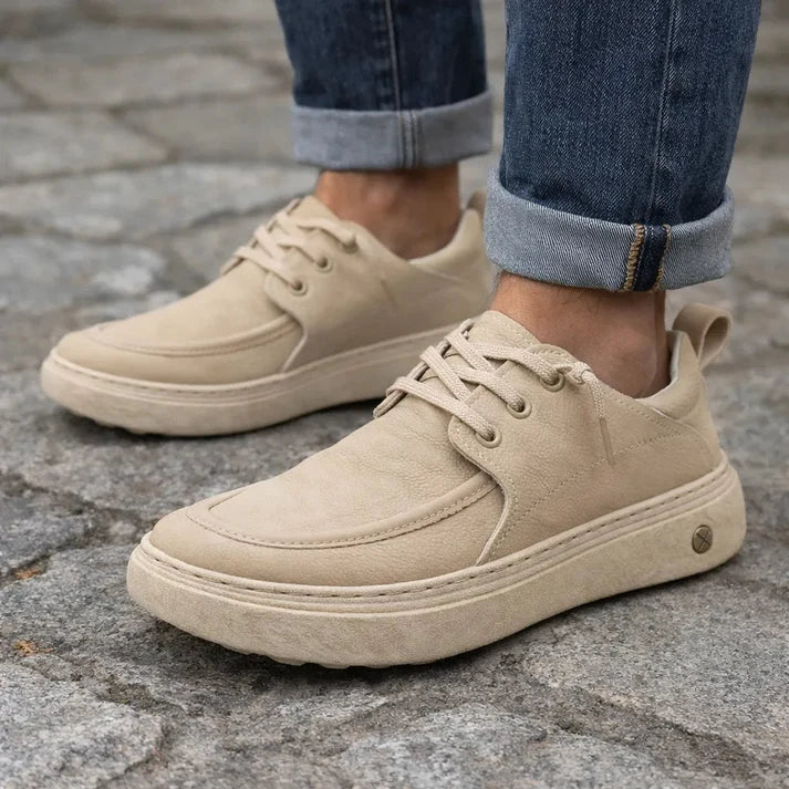 ⚡50% отстъпка – само за ограничено време! 👞Ръчна изработка в Италия от естествена кожа ✅ Подкрепа за свода – облекчаване на болката ✅ Омекотяване с абсорбиране на сътресенията, ергономичен дизайн, подходящи за продължително ходене.