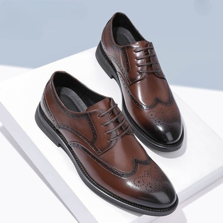 🎁Hoje com 50% de desconto✅Sapatos em pele de alta qualidade - Alivia as dores nas articulações 👞 Caminhada confortável